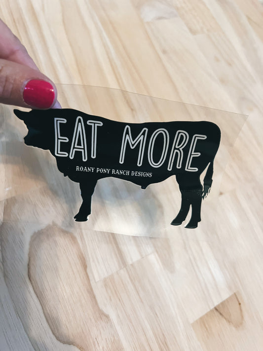 Eat More Beef Sticker